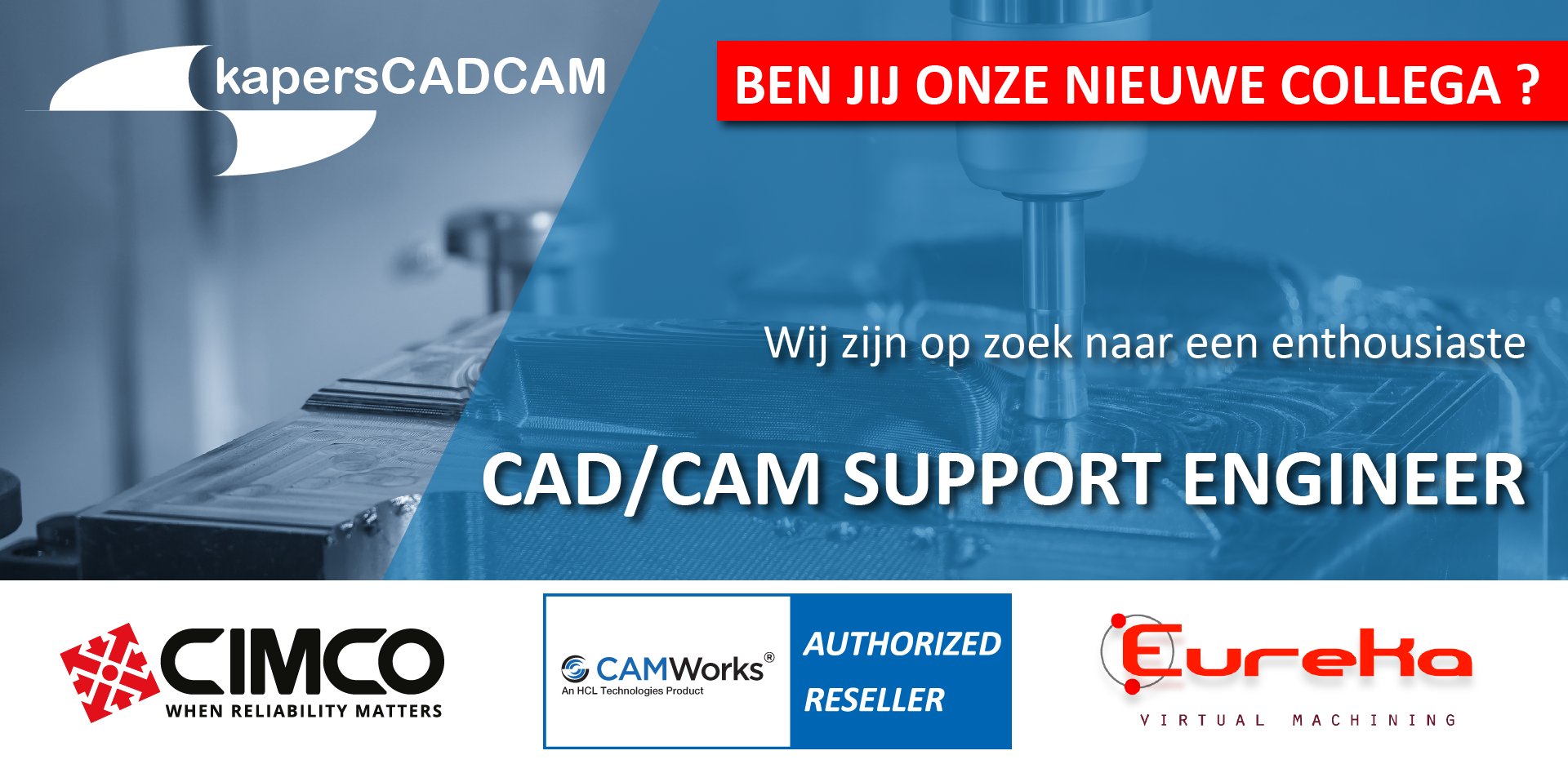 KapersCADCAM – Professionals In CAD, CAM, DNC En MDC Oplossingen